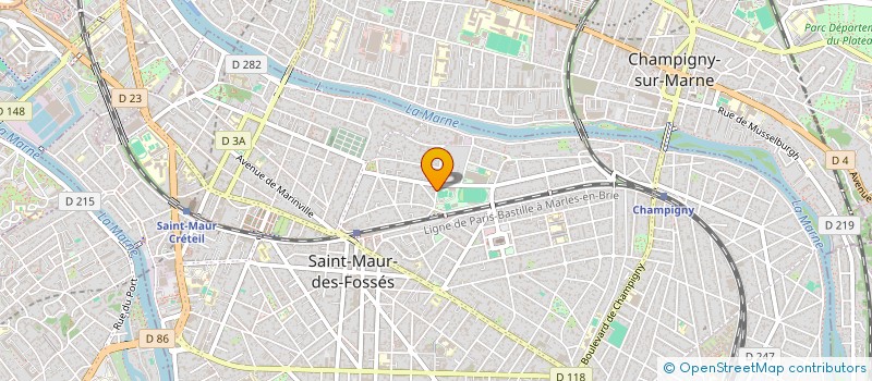 localisation de l'entreprise SCI NEPTUNE 5 à SAINT-MAUR-DES-FOSSES