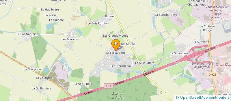 localisation de l'entreprise SCI NEPTUNE  MESANGER