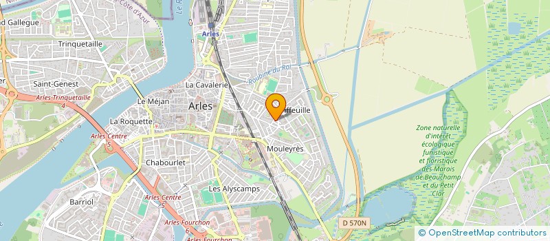 localisation de l'entreprise SCI NEPTUNE à ARLES