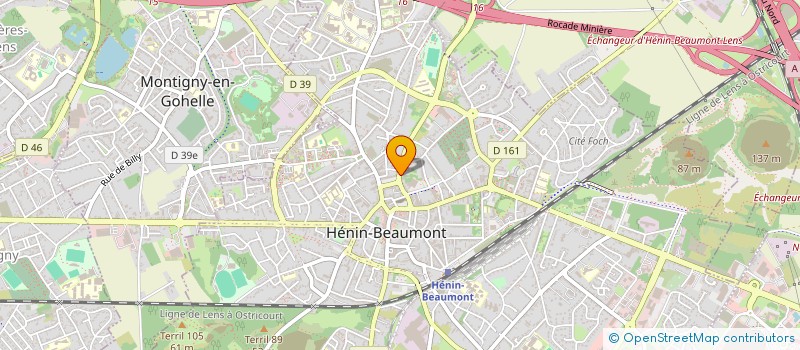 localisation de l'entreprise SCI NEPTUNE à HENIN-BEAUMONT