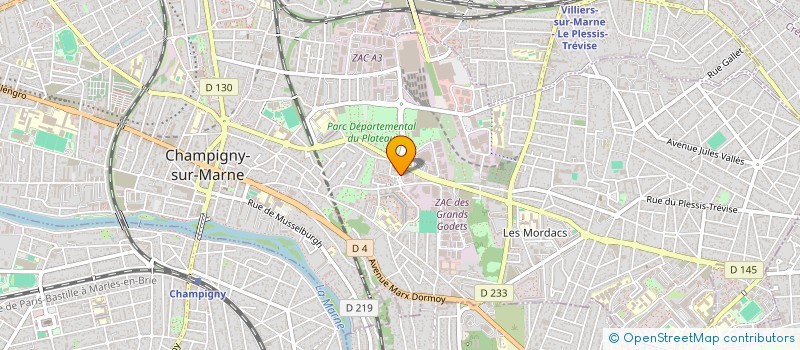 localisation de l'entreprise SCI NEPTUNE  CHAMPIGNY-SUR-MARNE