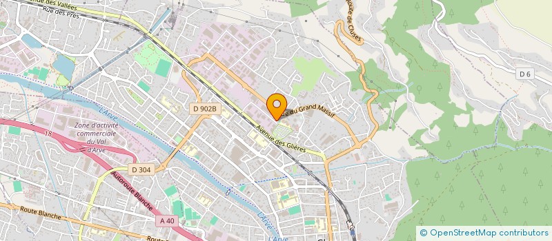 localisation de l'entreprise SCI NEPTUNE  CLUSES