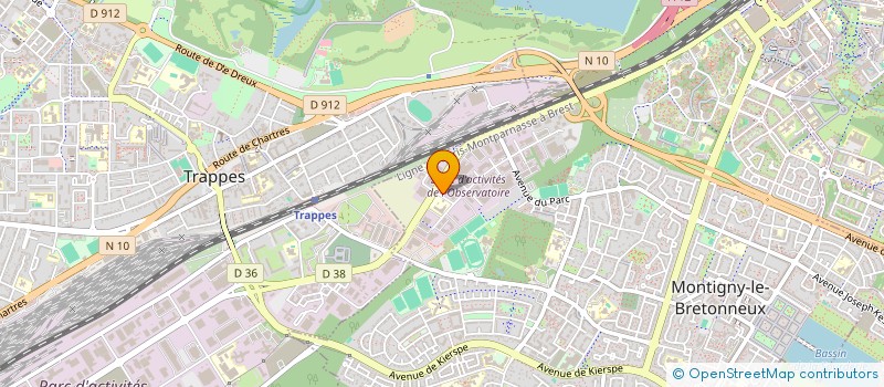 localisation de l'entreprise SCI NEPTUNE BOILEAU  MONTIGNY-LE-BRETONNEUX