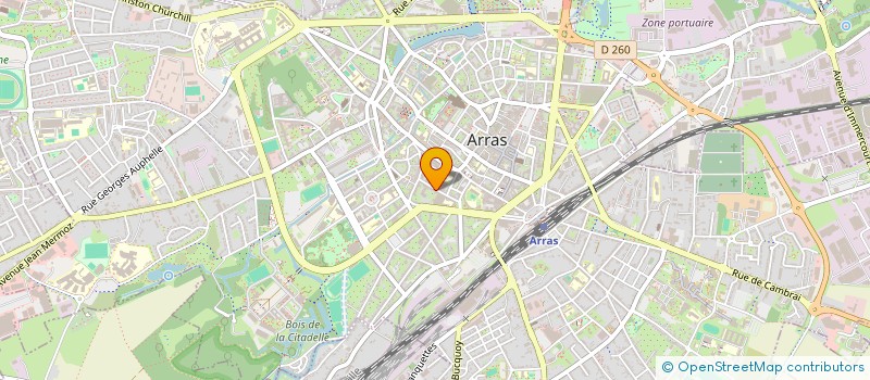 localisation de l'entreprise SCI NEPTUNE DM à ARRAS