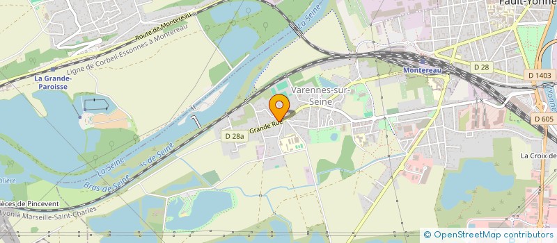 localisation de l'entreprise SCI NERAC  MAROLLES-SUR-SEINE