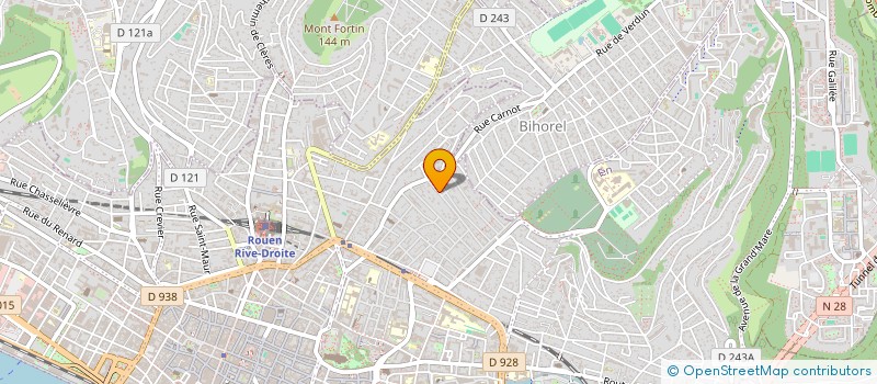 localisation de l'entreprise SCI NERANO à ROUEN