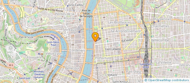 localisation de l'entreprise SCI NERCES I  LYON