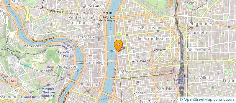 localisation de l'entreprise SCI NERCES II  LYON