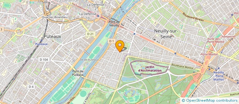 localisation de l'entreprise SCI NEREE à NEUILLY-SUR-SEINE
