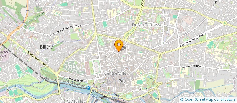 localisation de l'entreprise SCI NEREE à PAU