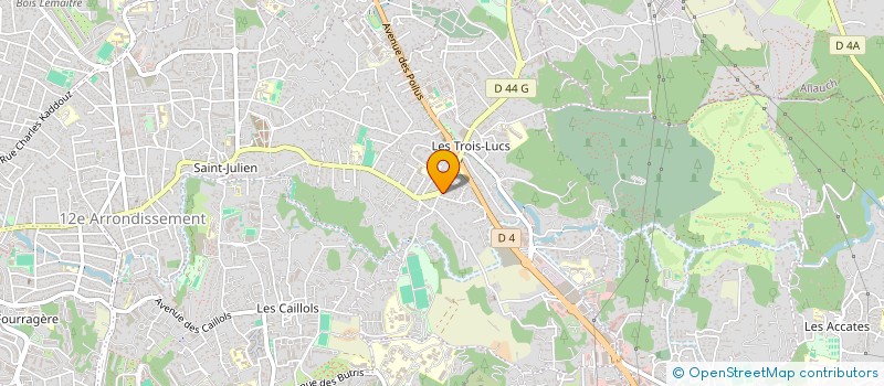 localisation de l'entreprise SCI NERFE à MARSEILLE