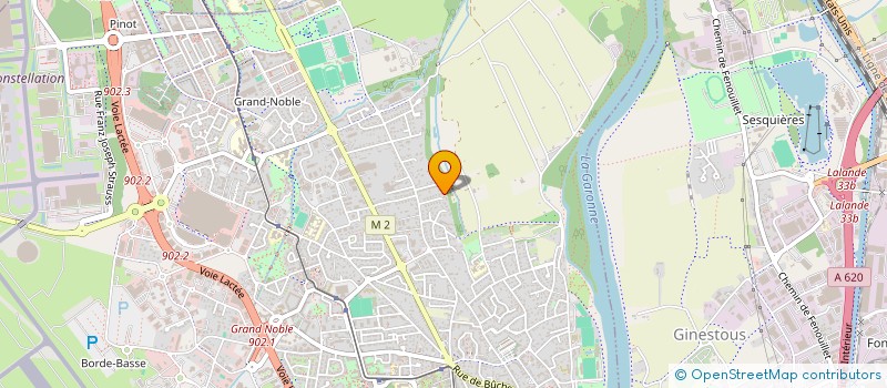 localisation de l'entreprise SCI NERGIE  BLAGNAC