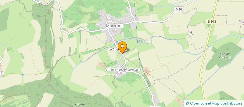 localisation de l'entreprise SCI NERIANE IMMOBILIER  VILLERS-LES-MOIVRONS