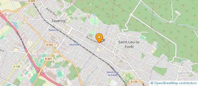 localisation de l'entreprise SCI NERINE  SAINT-LEU-LA-FORET