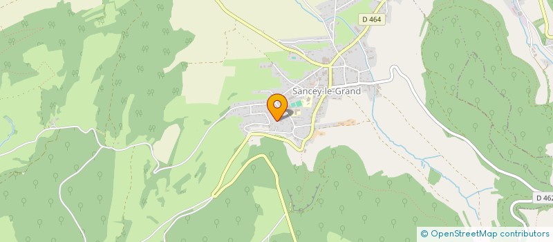 localisation de l'entreprise SCI NERIO  SANCEY