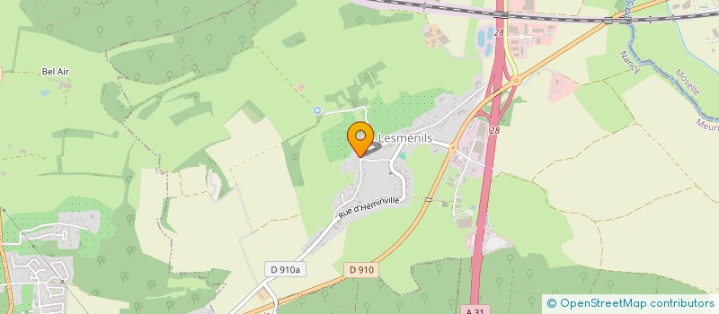 localisation de l'entreprise SCI NERISE  LESMENILS