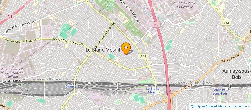localisation de l'entreprise SCI NERO à VILLEPINTE