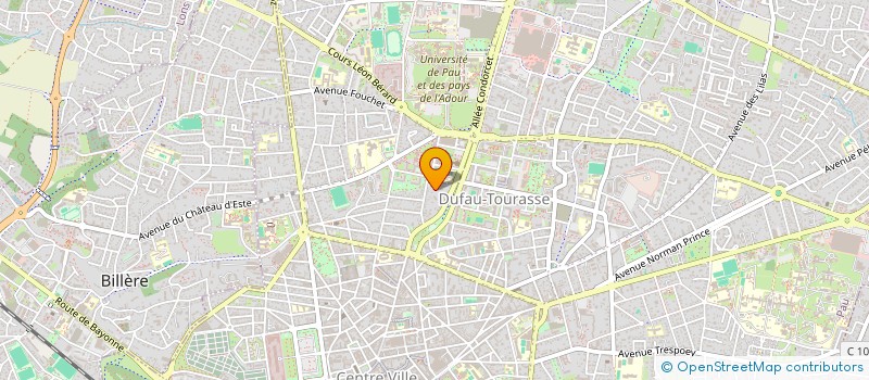 localisation de l'entreprise SCI NEROBALI à PAU