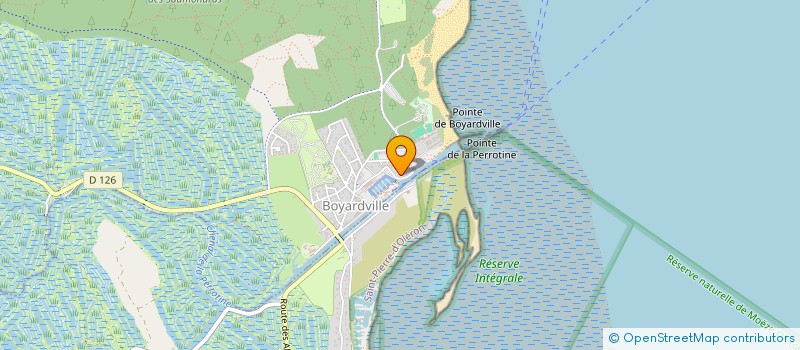 localisation de l'entreprise SCI NEROCEL  SAINT-GEORGES-D'OLERON