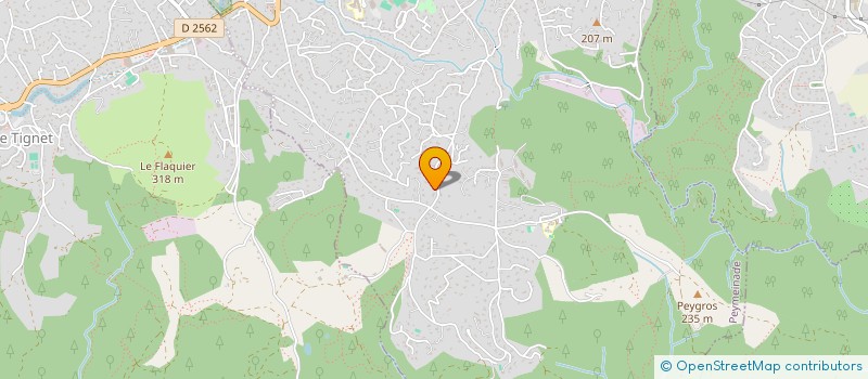 localisation de l'entreprise SCI NEROLI  PEYMEINADE