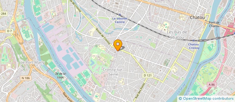 localisation de l'entreprise SCI NERONDAISE  CROISSY-SUR-SEINE