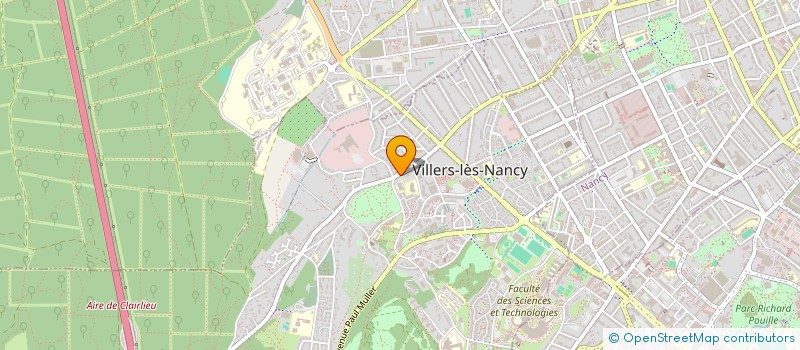 localisation de l'entreprise SCI NERT à VILLERS-LES-NANCY