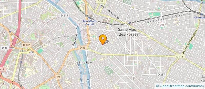 localisation de l'entreprise SCI  NES à SAINT-MAUR-DES-FOSSES