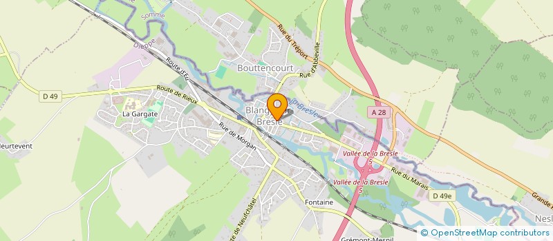 localisation de l'entreprise SCI NESLE à BLANGY-SUR-BRESLE