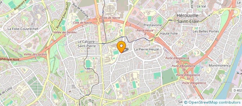 localisation de l'entreprise SCI NESS DML 54 à CAEN
