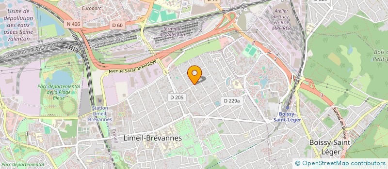localisation de l'entreprise SCI NESS HABITAT à LIMEIL BREVANNES