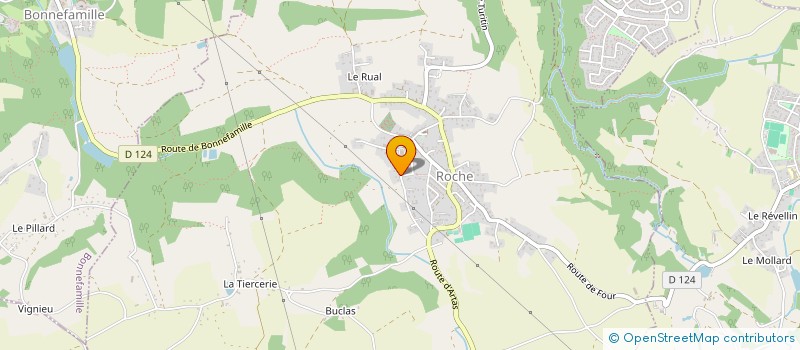 localisation de l'entreprise SCI NESSA  ROCHE