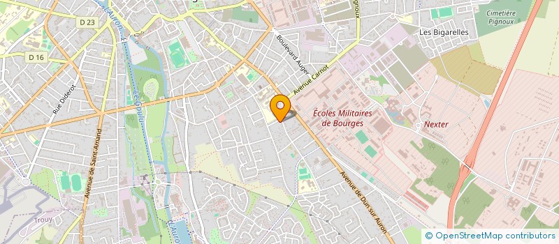 localisation de l'entreprise SCI NESSIE  BOURGES