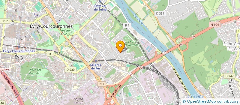 localisation de l'entreprise SCI NESSISSA à EVRY-COURCOURONNES