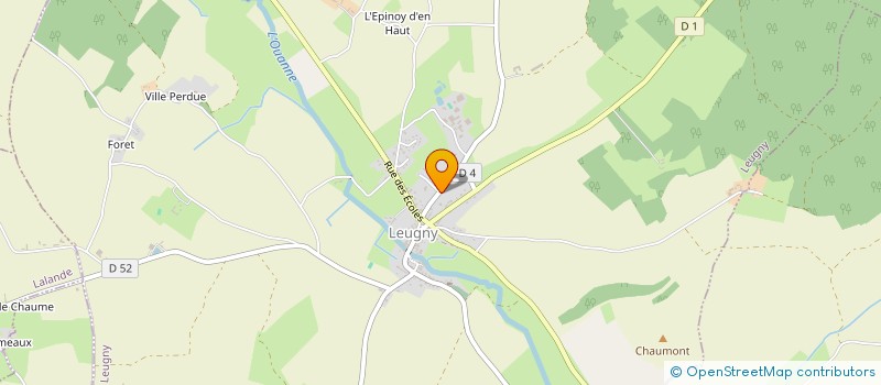 localisation de l'entreprise SCI NESTEPER  LEUGNY