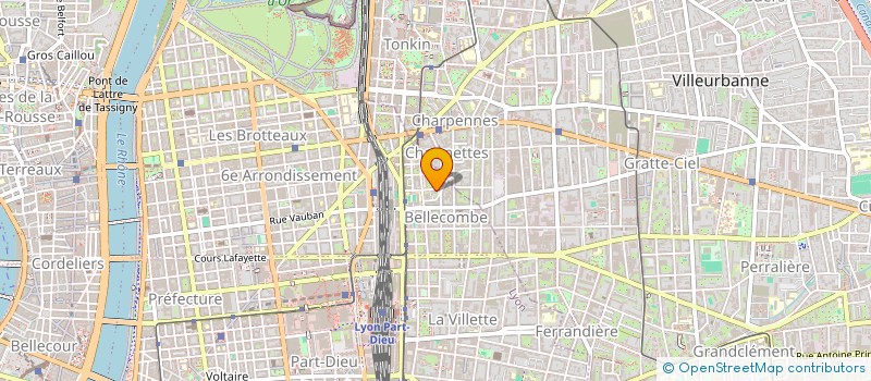 localisation de l'entreprise SCI NESTING COMPANY  LYON