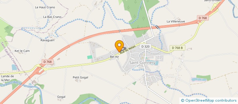 localisation de l'entreprise SCI NET A7  NOYAL-PONTIVY