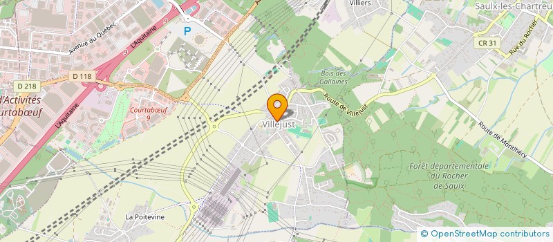 localisation de l'entreprise SCI NETA  VILLEJUST