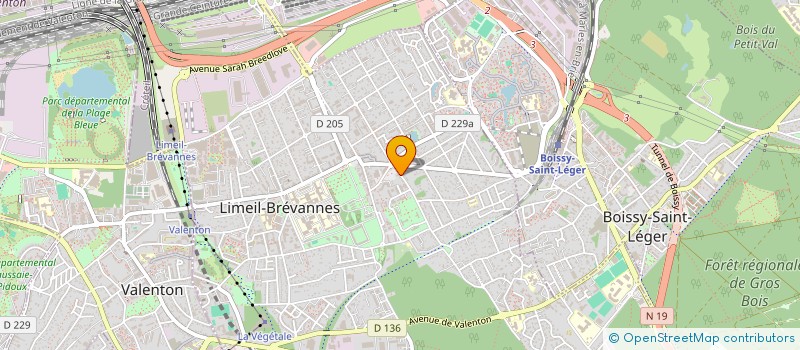 localisation de l'entreprise SCI NETIVOT à LIMEIL-BREVANNES