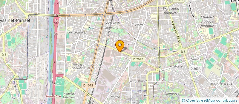 localisation de l'entreprise SCI NETOIMMO  GRENOBLE