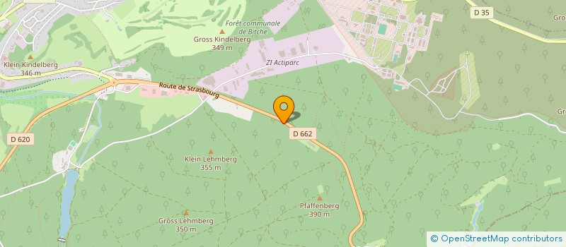 localisation de l'entreprise SCI NEU PFAFFENBERG  BITCHE