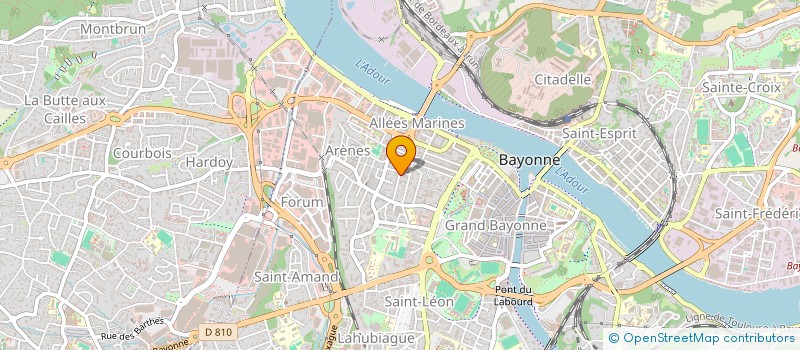 localisation de l'entreprise SCI NEUBOURG ET FILS à BAYONNE