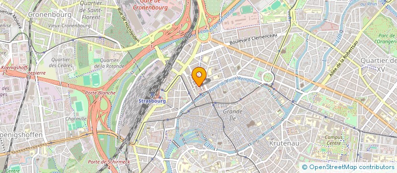 localisation de l'entreprise SCI NEUDORF  STRASBOURG