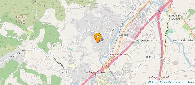 localisation de l'entreprise SCI NEUILLY à AUBAGNE
