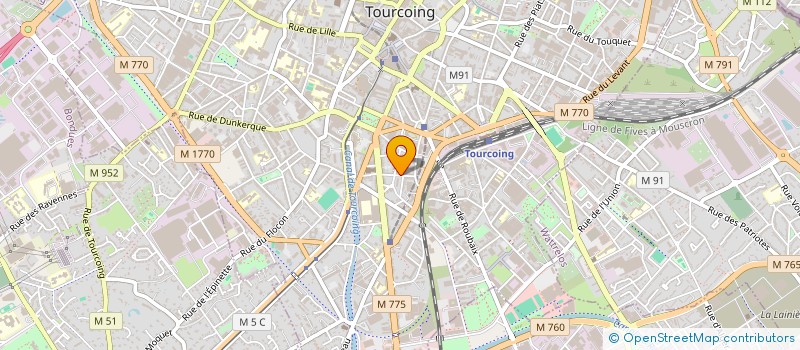 localisation de l'entreprise SCI NEUILLY  TOURCOING