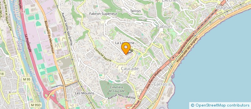 localisation de l'entreprise SCI NEUILLY  NICE