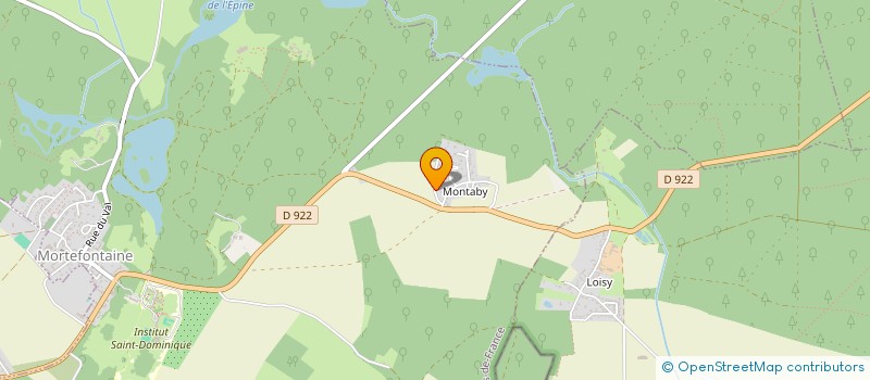 localisation de l'entreprise SCI NEUILLY  MORTEFONTAINE