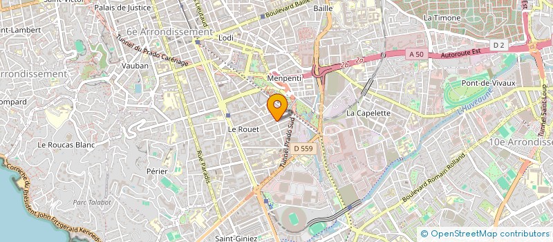 localisation de l'entreprise SCI NEUILLY CAMILLE THOMOUX à MARSEILLE