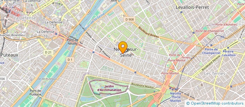 localisation de l'entreprise SCI NEUILLY CASTE à NEUILLY-SUR-SEINE