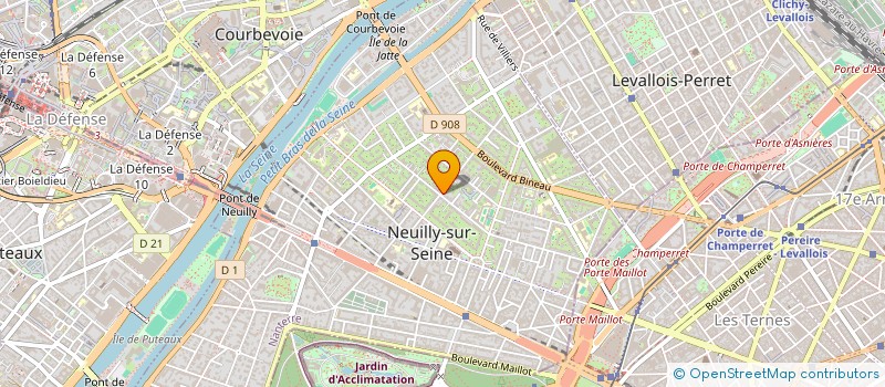 localisation de l'entreprise SCI NEUILLY CHEZY à NEUILLY-SUR-SEINE