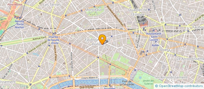 localisation de l'entreprise SCI NEUILLY COMMERCE  PARIS